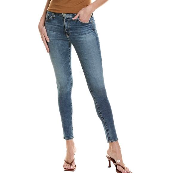 AG Adriano Goldschmied Farrah High-Rise Skinny Ankle Jean size 30R - Picture 1 of 9